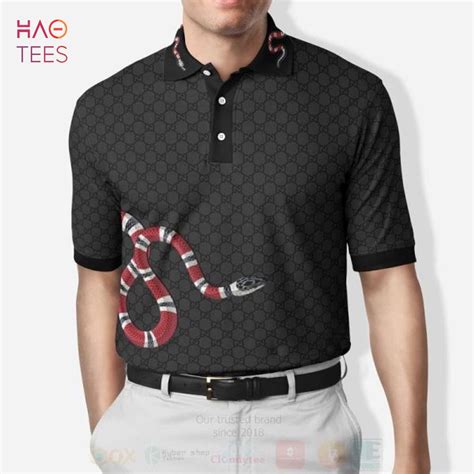 polo t shirt gucci|gucci polo shirt snake collar.